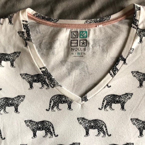 Nollie Leopard Tee - Picture 2 of 4